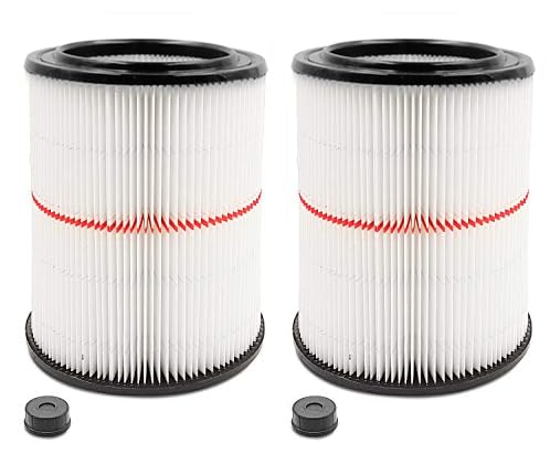 Photo 1 of 2 Pack Cartridge Filter for Craftsman 17816 9-17816 Wet/Dry Air Filter Replacement Part fit 5/6/8/12/16/32 Gallon & Larger Vacuum Cleaner