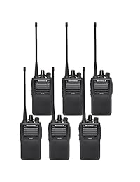 Vertex VX-261 UHF 6 paquetes de radios PRE-PROGRAMADOS