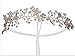 Vijiv Vintage Wedding Accessories Bridal Headpiece Flower Crown Headband Hair Wreath