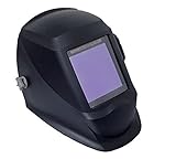 Instapark ADF Series GX990T Solar Powered Auto Darkening Welding Helmet with 4 Optical Sensors, 3.94