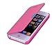 Magnetic Flip Synthetic Leather Hard Skin Pouch Wallet Case Cover for Apple iPhone 5 5S 5G Pink