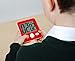 TickiT Jumbo Timer - Red - In Home Learning Supplies for Kitchens, Games, Lessons and Activities - Digital Timer with Large Display - Stand and Magnet for Mounting