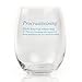 Funny Stemless Wine Glass - Procrastiwining