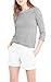 Hybrid & Company Womens Bermuda Walking Shorts Stretch 7 inch Inseam Super Comfy BW31201X NF White 16