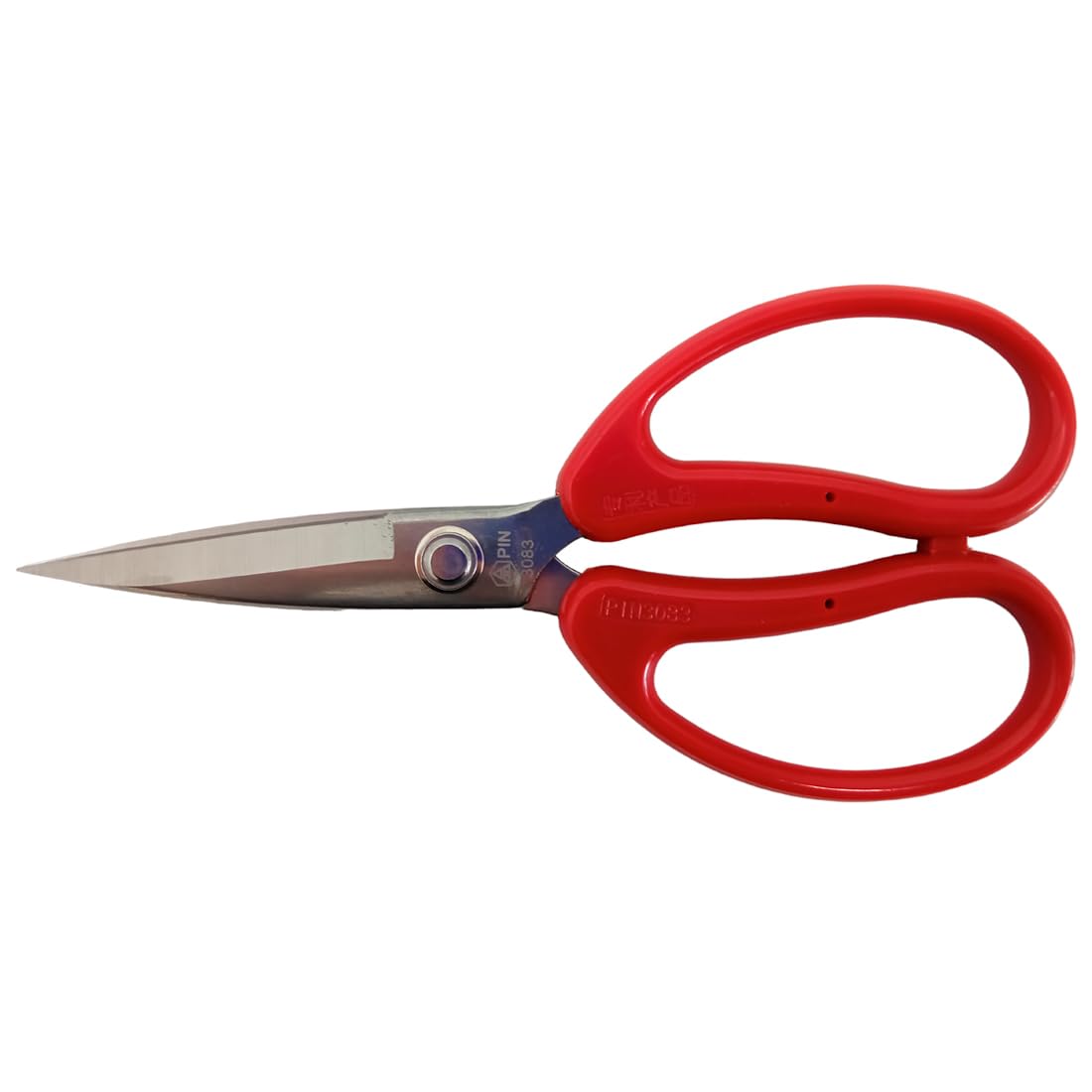 JYC CREATIVE Multipurpose Scissors, 19 cm, Stainless Steel, Red, Modern Style