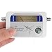LeaningTech DVB-T 95DT Mini Digital TV Antenna Satellite Signal Finder Meter, TV Signal Strength Meter, TV Reception Systems, with Compass, White
