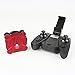 Hobbylane Foldable Drone with FPV Camera Live Video, Altitude Hold Flexible Foldable Pocket Quadcopter with Remote Controller, Track Controlled Mode Gravity Sensor Helicopter Toys for Adults (Red)