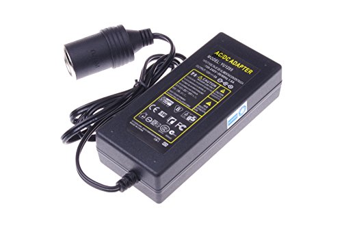 SMAKN Power Supply AC to DC Adapter Car Cigarette Lighter Socket 12V/5A 12V 5A DC Charger Power Cord Vehicle 60W