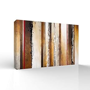 Wall26-Canvas Wall Art-Abstract Colorful Lines-Giclee Painting Wall Art for Bedroom Living Room Home Decoration - 12x18 inches