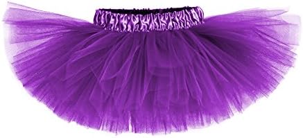 Jellybean Purple Classic Girls & Teens Tutu with Satin Waistband - Made in USA (14-16 Years)