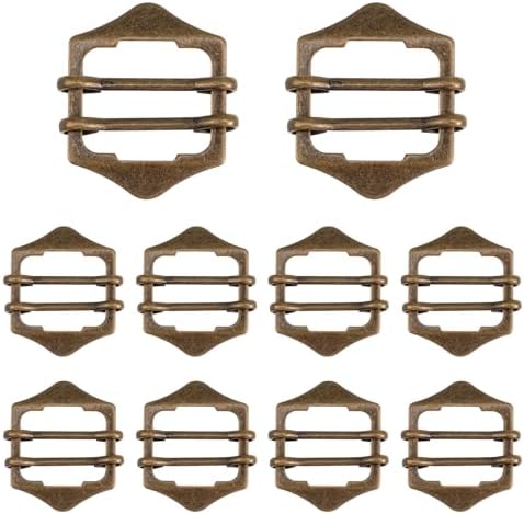 Amazon.com: COHEALI Antique Bronze Vest Buckle 10pcs, Adjustable