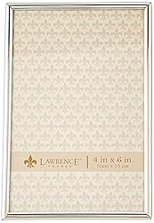Lawrence Frames Simply Metal Picture Frame, 4 by