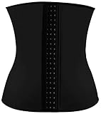 iLoveSIA Women's Latex Waist Cincher Workout Trainer Corset(Clearance)