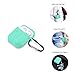 AirPods Case 8 in 1 Airpods Kits Protective Silicone Cover for Apple Airpods Charging Case with Airpods Ear Hook Airpods Staps/Airpods Clips/Skin/Tips/Grips (Turquoise/White) by Original Accessoriesthumb 4