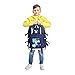 The Diamond Tube TDM School Backpack DanTDM With Mosaic Glow in The Dark And Reflective Stripes
