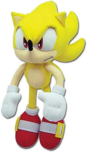 Lovely999 Doll Animal Stuffed Super Sonic The Hedgehog Tails Plush Figure Toy 10 inch Gift