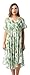 Riviera Sun 21833-OLV-1X Cold Shoulder Umbrella Dress Olive/White