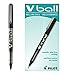 Pilot VBall Liquid Ink Rolling Ball Stick Pens, Fine Point, Black Ink, 12-Pack (35112)