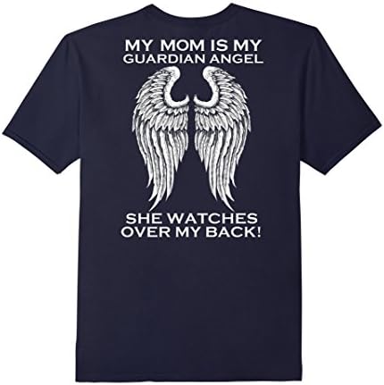 Men's My Mom Is My Guardian Angel - Mother T-Shirt 2XL Navy