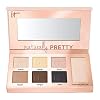IT Cosmetics Naturally Pretty Essentials – Luxe Eyeshadow Palette – Travel Size – 6 Matte Shades & 1 Transforming Satin…