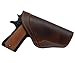 New Barsony Brown Leather Inside the Waistband Holster for Full Size 9mm 40 45