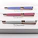 ZenZoi Fountain Pen - Premium Executive Calligraphy Stylograph Pens, Includes Ink Refill Converter & Gift Box Case - Cashmere White, 8 x 2.9 x 1.6 inches