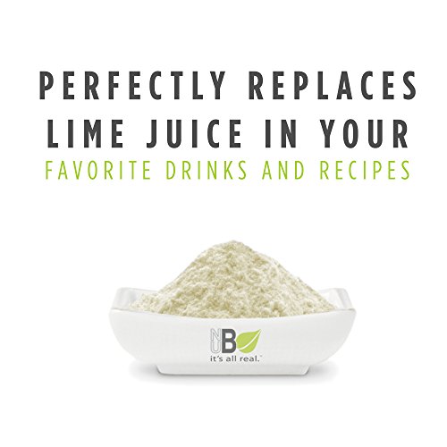 Nubeleaf Lime Juice Powder - Non-GMO, Gluten-Free, Raw, Organic, Vegan Source of Antioxidants & Vitamin C - Single-Ingredient Nutrient Rich Superfood for Cooking, Baking, Smoothies (6oz) - Thumbnail 2