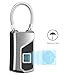 Fingerprint Biometric Padlock Anytek Biometric Digital Lock L1 Travel Lock Stainless Steel Aluminum IP66 Waterproof USB Charge Security Lock for Gym Locker Luggage Suitcase Cabinet