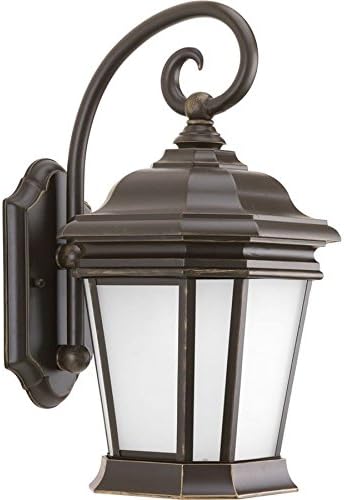 Progress Lighting Crawford 1-Light Wall Lantern in Oil Rubbed Bronze - P5686-108 ;(supply#: shop_freely_180371014117245