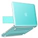 IBENZER MacBook Pro 13 Inch case A1278 Release 2012-2008, Plastic Hard Shell Case with Keyboard Cover for Apple Old Version Mac Pro 13 with CD-ROM, Aqua, P13TBL +1