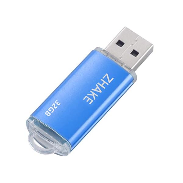 USB Sticks 32GB USB Memory Stick 2.0 Speichersticks 5 Stück Flash-Laufwerke mit Deckel, Pen Drives(5 Bunt: Schwarz Blau… – Bild 7