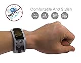pureGLO Mosquito Repellent Bracelet - Natural Bug Insect Repellent Bands with 4 FREE Refills - Deet Free Non Toxic Safe Indoor Outdoor Pest Control Wristband for Babies Kids Adults(Camouflage)