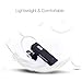 Wireless Hands Free Bluetooth Headset/Earpiece w/Microphone - For iPhone, iPad, Samsung Galaxy, Motorola Any Bluetooth Enabled Devices. [Black]
