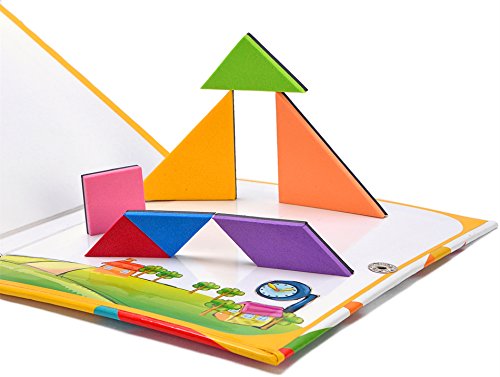 7TECH Magnetic Puzzles Book Jigsaw Travel Game Set Learning Educational Toys 240 Pattern - Thumbnail 3