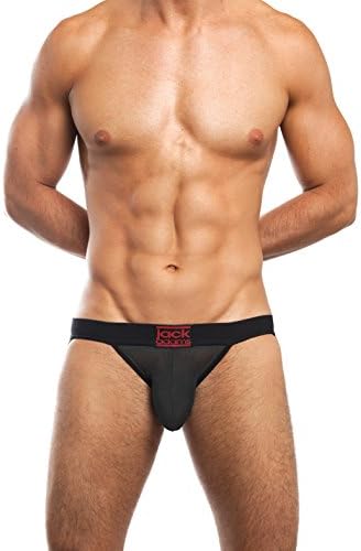 J.A. Miracle Jock w/Elastic Lifts Black XL