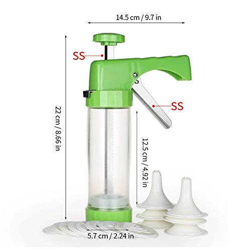 image for LokiLux Cookie Press Machine DIY Cookie Press Gun Cookie Extruder with