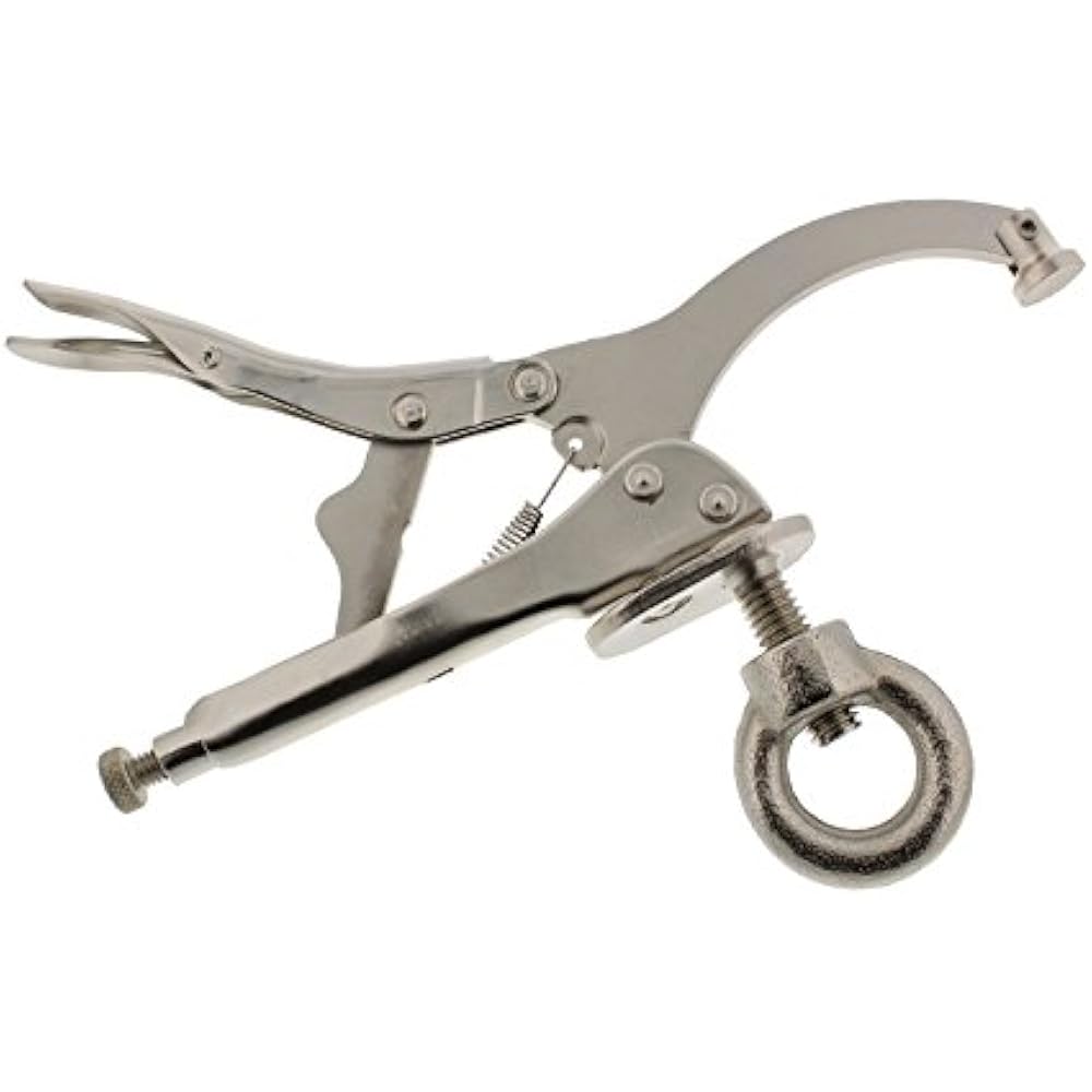 DCT Drill Press Vice Clamps, 9in Wood Positioning Grip Holder For