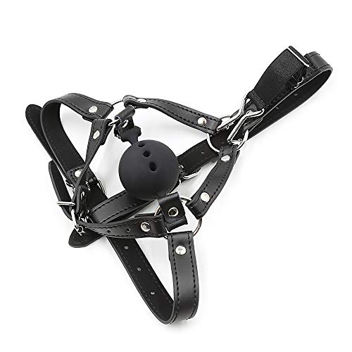 6 daogong+Silicone+Objects+Leather+Harness