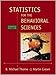 Statistics for the Behavioral Sciences