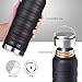 【Drink Healthier 2019】Water Bottle - 32 Oz, 2 Lids, Double Walled Vacuum Insulated 18/8 Stainless Steel Sports Water Bottle, Standard Mouth with BPA Free Straw Lid & Flex Cap