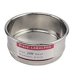 LABALPHA 2000 Mesh Lab Sieves, Test Sieve #2000