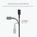 Anker Powerline II Lightning Cable,Apple MFi Certified,USB Charging/Sync Lightning Cord Compatible with iPhone 11 Series/SE/Xs/XR,and More(6FT,Black)