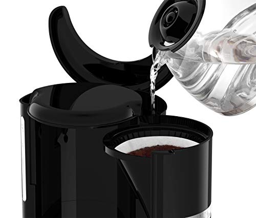 Moulinex FG3818 Soleil Glas-Kaffeemaschine (1000 Watt, Kapazität: 1,25 Liter, automatische Abschaltung) schwarz… – Bild 4