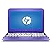 HP Stream 11 11.6 inch Flagship Laptop Computer, Intel Celeron N3060 1.6GHz, 4GB RAM, 32GB eMMC drive, 802.11ac WiFi, USB 3.1 port, Windows 10 Home, Purple (Renewed)