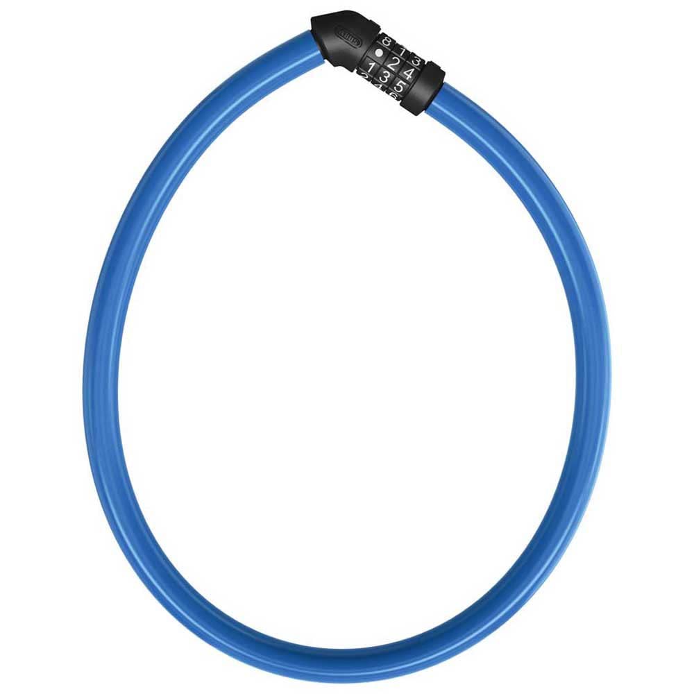 ABUS cable lock 4408C - combination lock - 65 cm long steel cable with plastic coating - security level 2