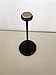 Large Black Wooden Hat Stand with Velour Top by Tripar