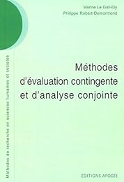 Méthodes d'évaluation contingente et d'analyse conjointe