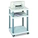 Safco Products 1860GR Wave Desk Side Printer Machine Stand, Light Gray