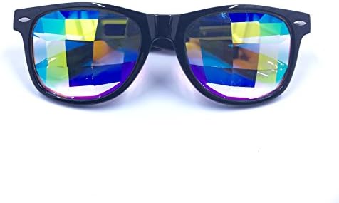 PREMIUM Kaleidoscope Glasses - Best Rave Festival EDM Diffraction Glass Lenses!
