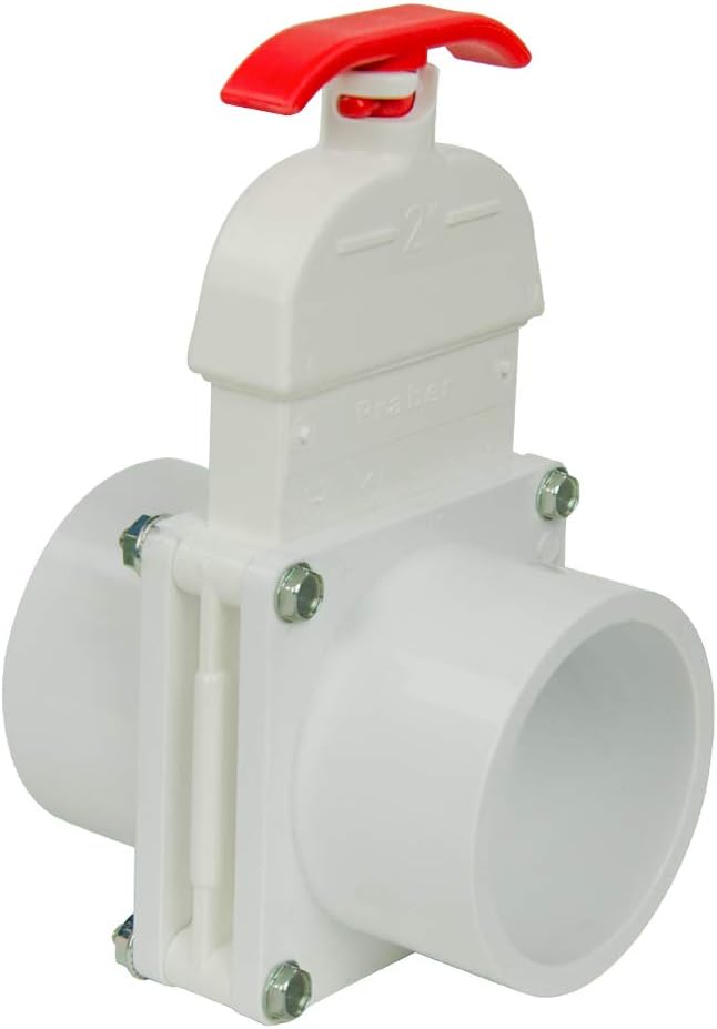 2inch Socket x Socket White Knife Gate Valve